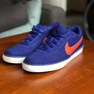 Nike 6.0 Mavrk Deep Royal Blue & Orange Shoes